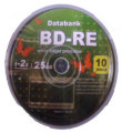 Databank Blu-ray DVD-RW 25GB White inkjet printable
